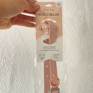 Wild One Dog Collar Size Medium Pink
